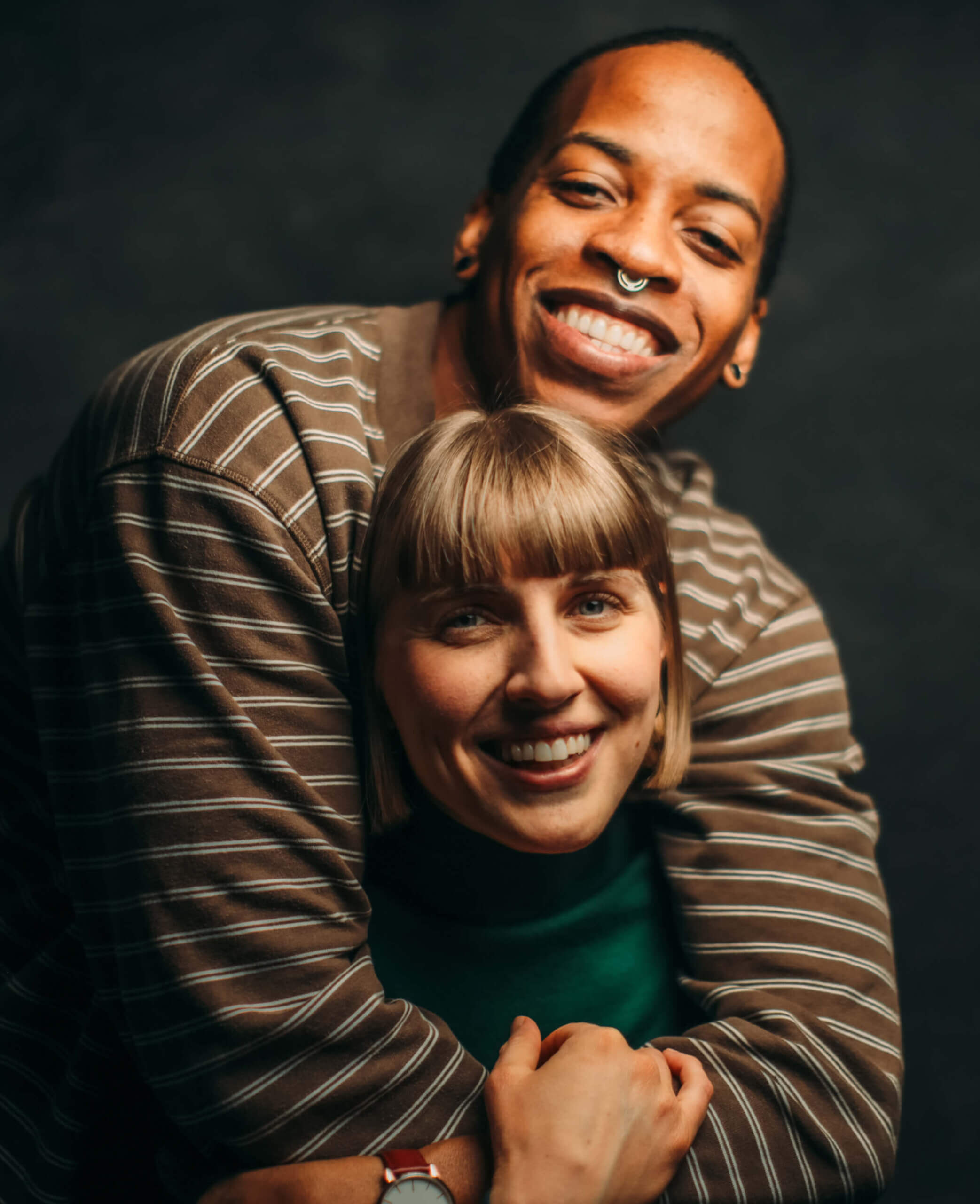 A photo of Phillip and Sierra Mitchell
